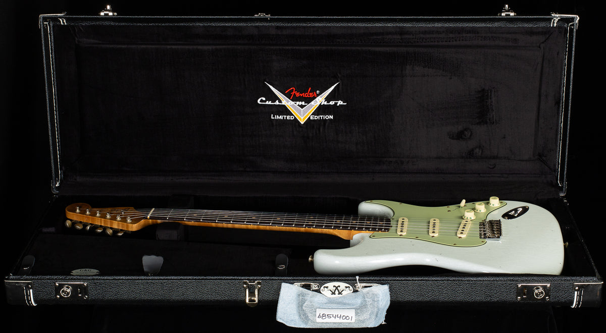 Fender Custom Shop Willcutt True '62 Stratocaster Journeyman Relic Olympic White 60s C (447)