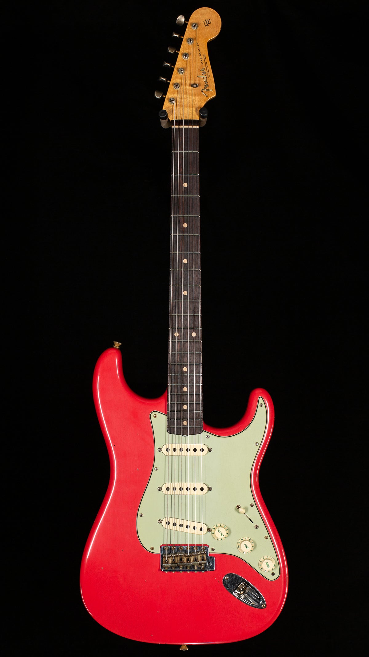 Fender Custom Shop Willcutt True '62 Journeyman Relic Fiesta Red Large C (519)