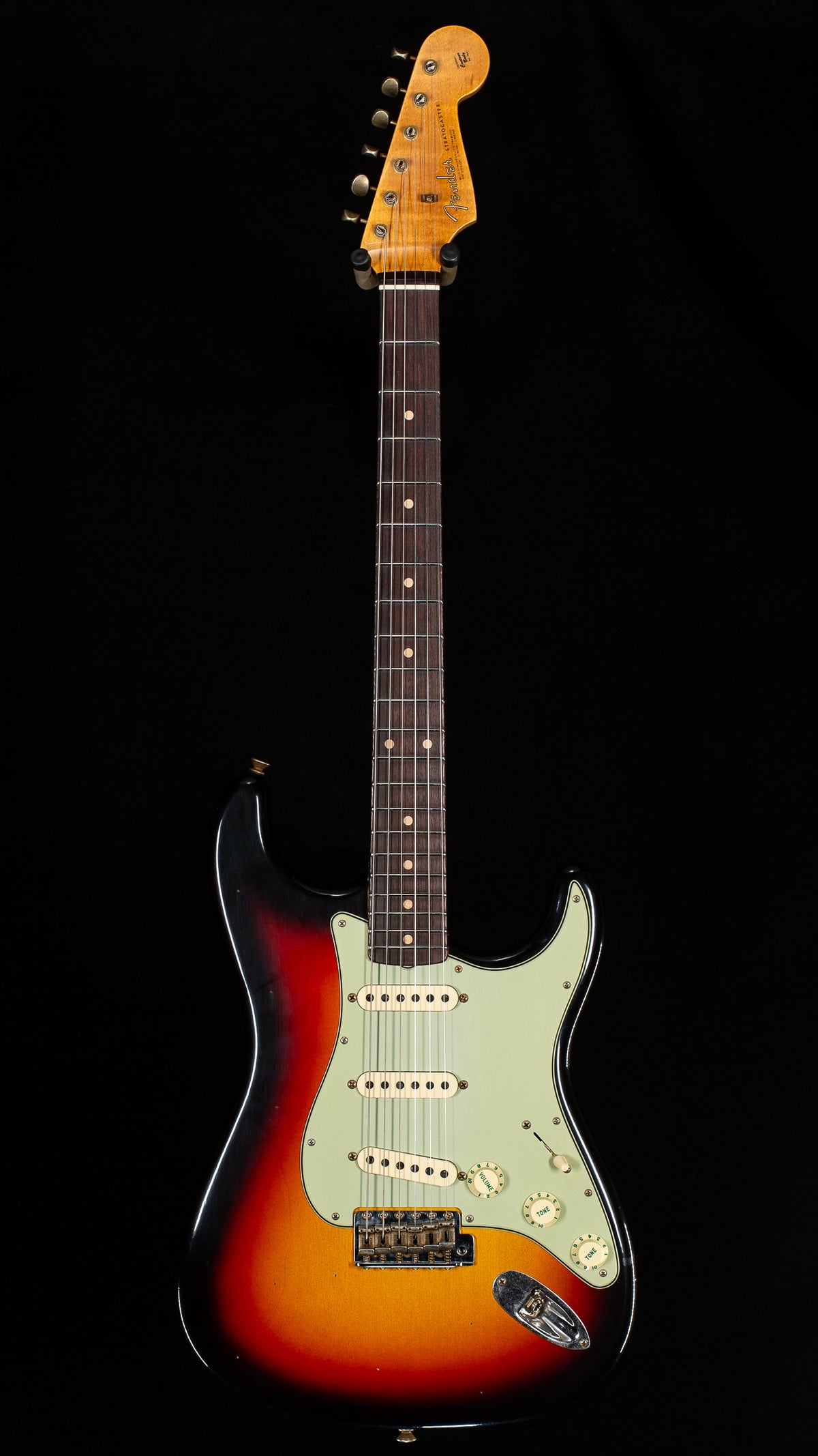 Fender Custom Shop Willcutt True '62 Stratocaster Journeyman Relic 3-Tone Sunburst 60s C (545)