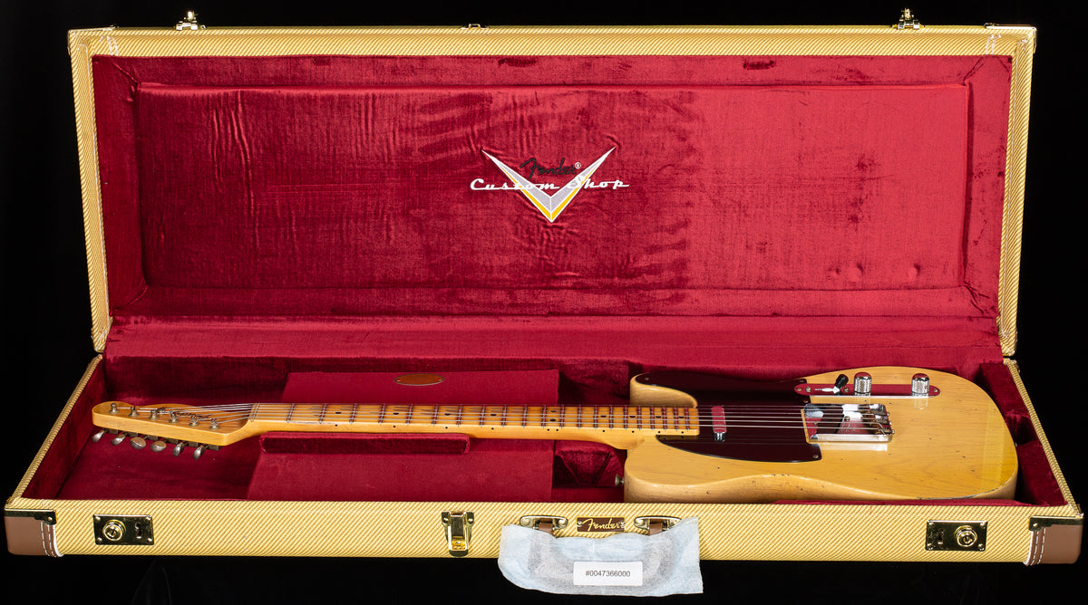 Fender Custom Shop Willcutt Exclusive 4/54 Telecaster Relic Blonde (580)
