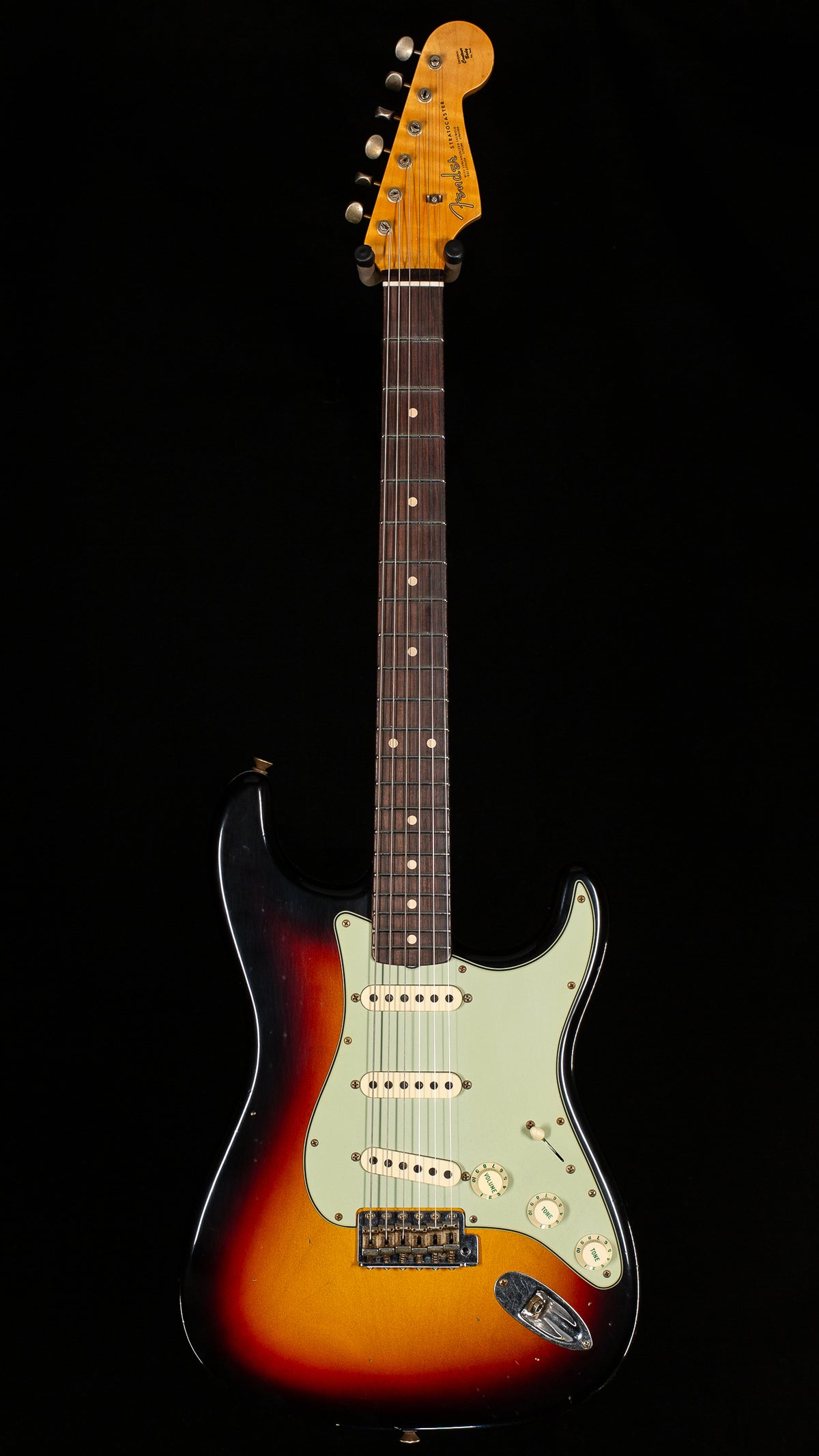 Fender Custom Shop Willcutt True '62 Stratocaster Journeyman Relic 3-Tone Sunburst '57 V (581)