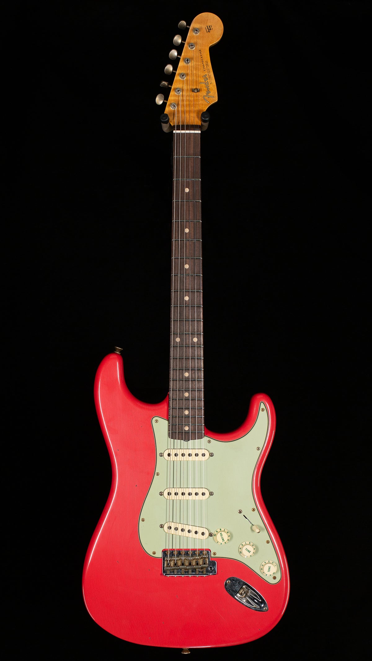 Fender Custom Shop Willcutt True '62 Stratocaster Journeyman Relic Fiesta Red 60s C (592)