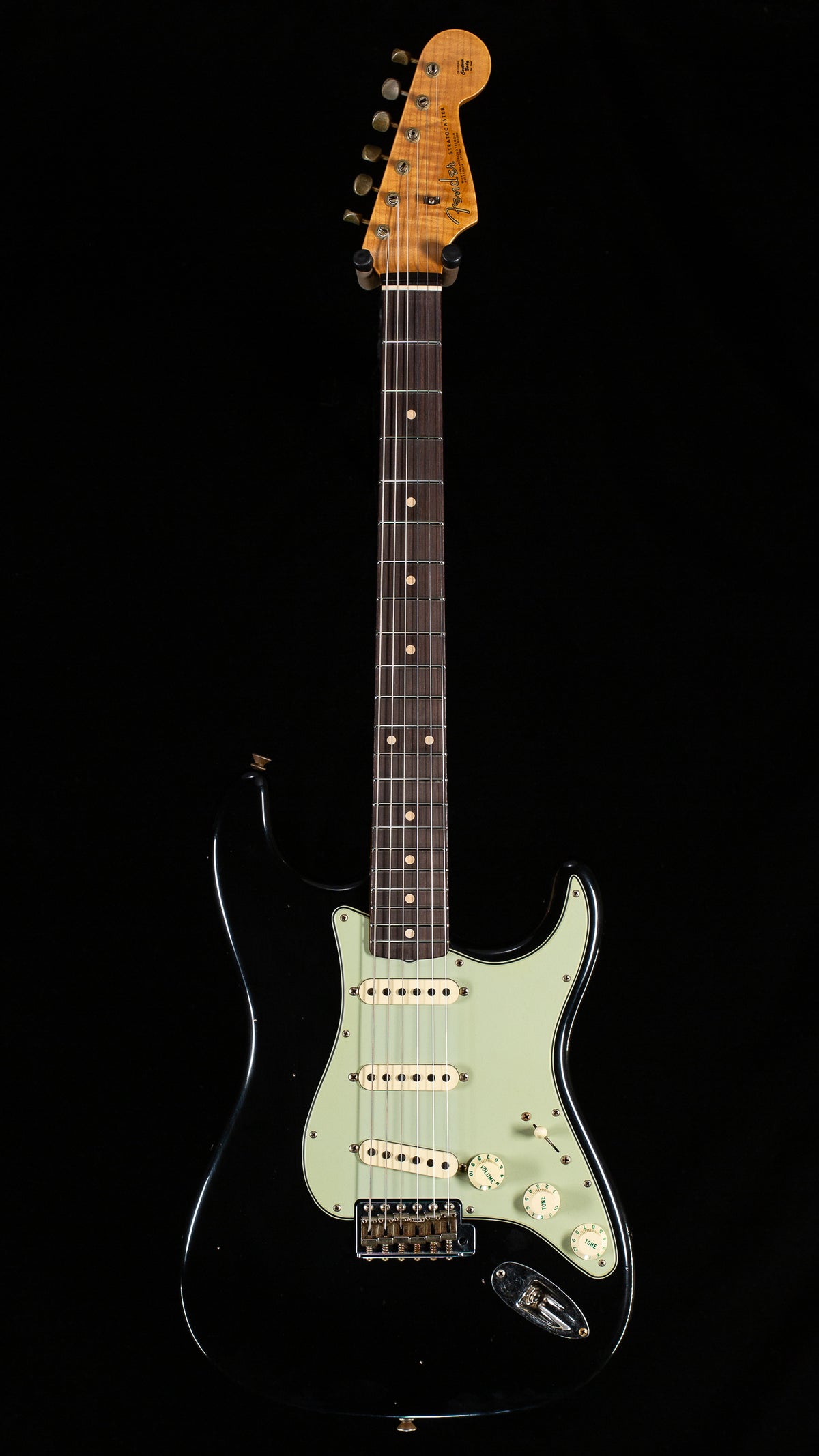 Fender Custom Shop Willcutt True '62 Stratocaster Journeyman Relic Black 60s C (628)