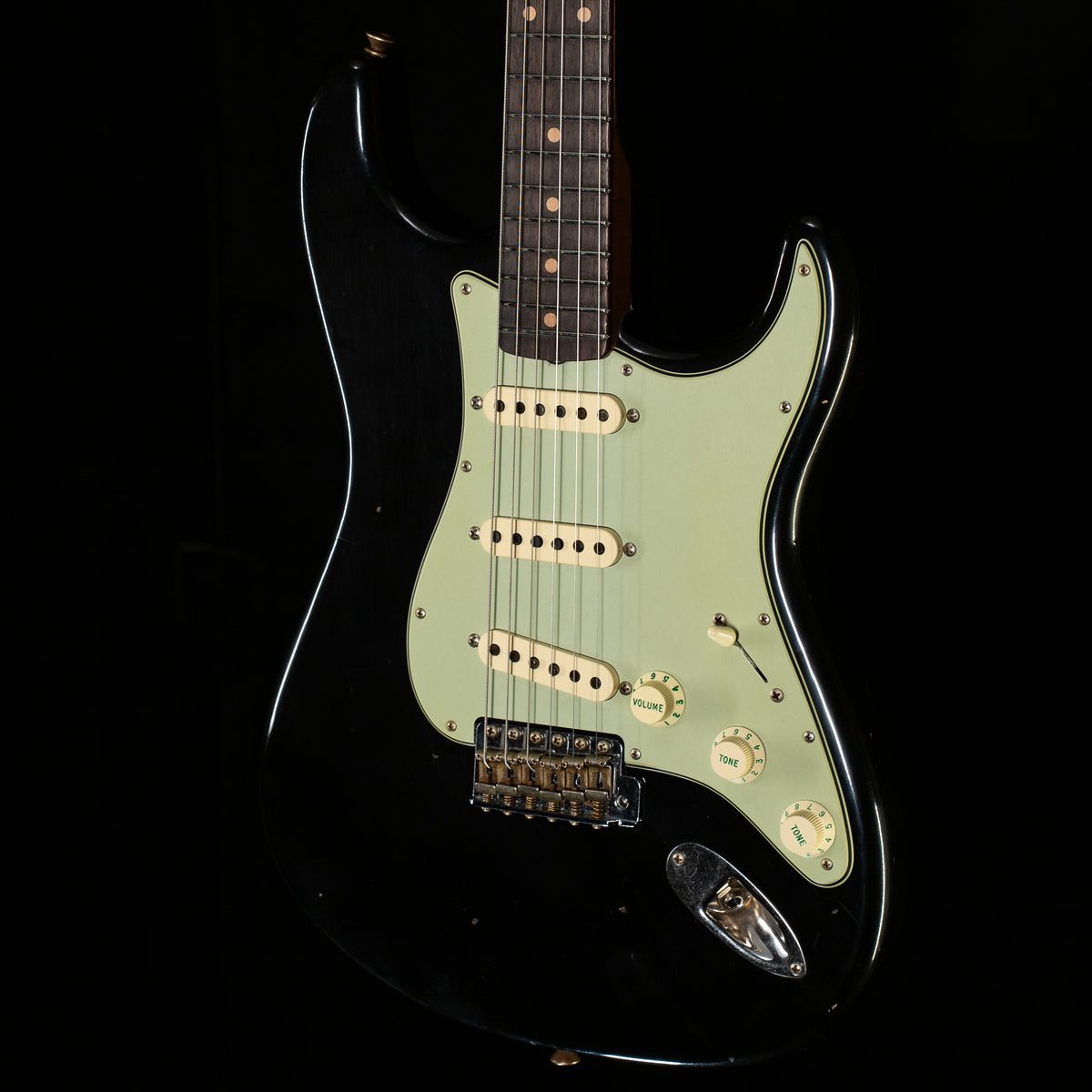 Fender Custom Shop Willcutt True '62 Stratocaster Journeyman Relic Black 59 C (631)