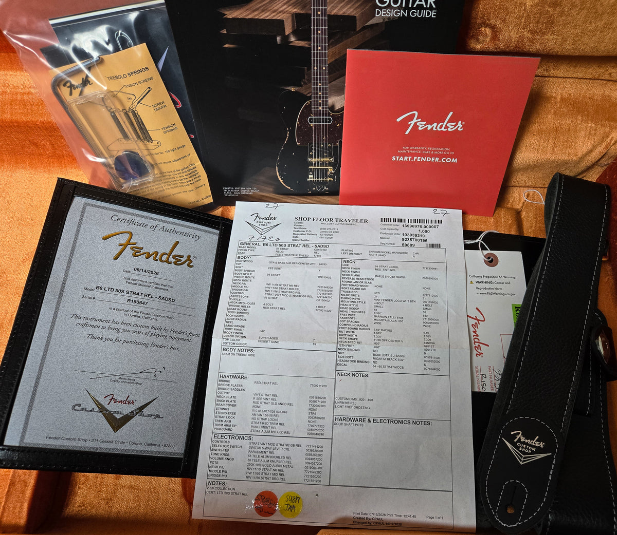 Fender Custom Shop LTD 50s Stratocaster Relic Super Aged Desert Sand (647)