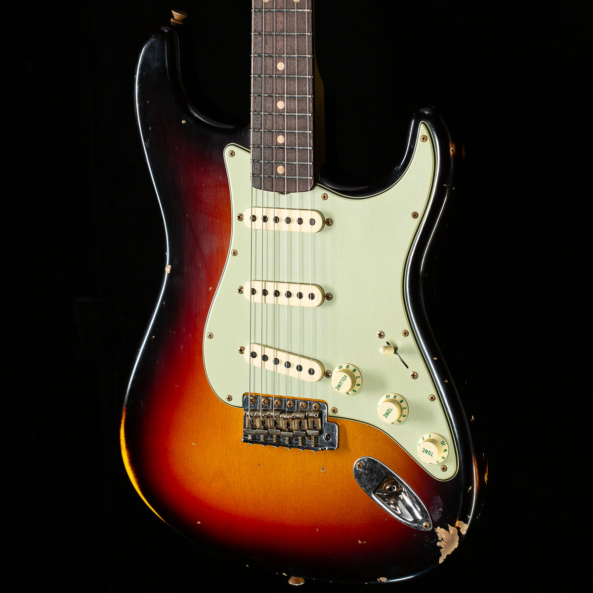 Fender Custom Shop Willcutt True '62 Relic 3-Tone Sunburst 59 C (670)