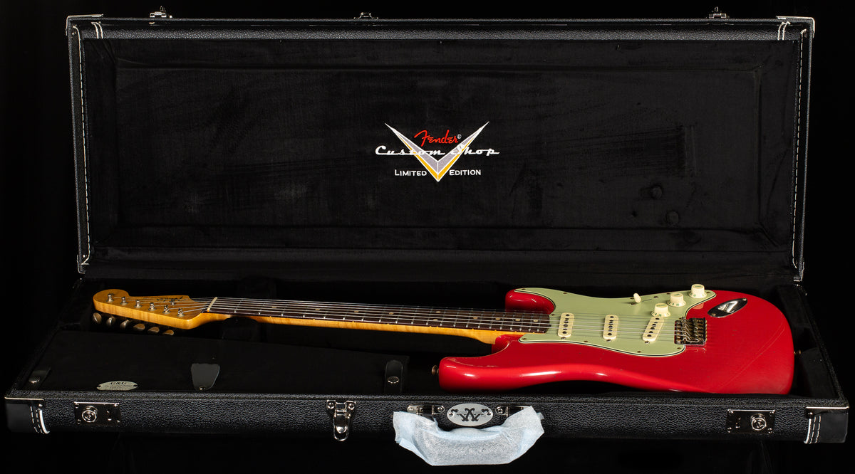 Fender Custom Shop Willcutt True '62 Journeyman Relic Fiesta Red Large C (687)