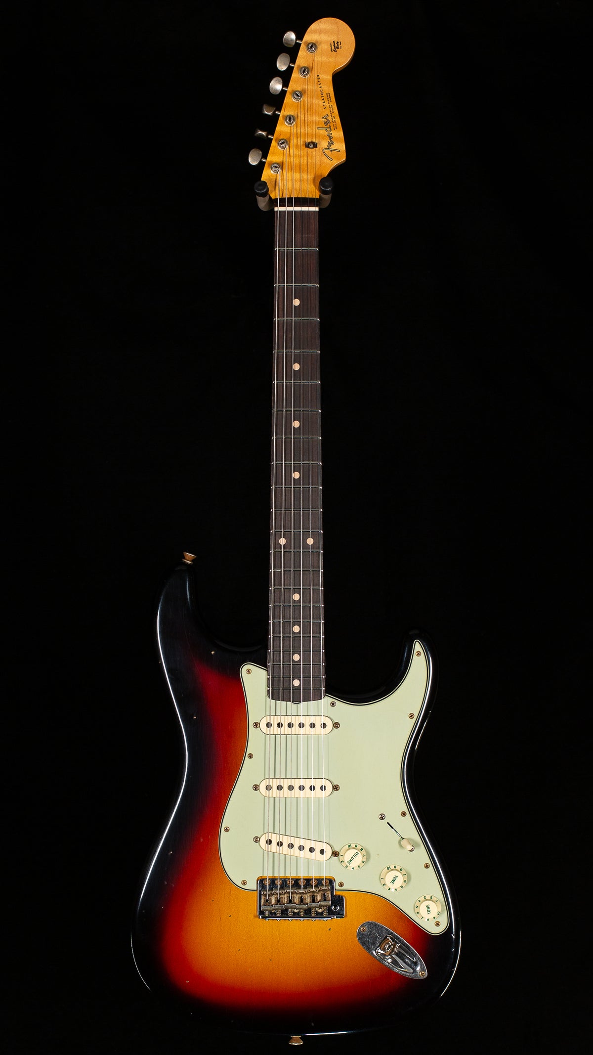 Fender Custom Shop Willcutt True '62 Stratocaster Journeyman Relic 3-Tone Sunburst 60s C (715)