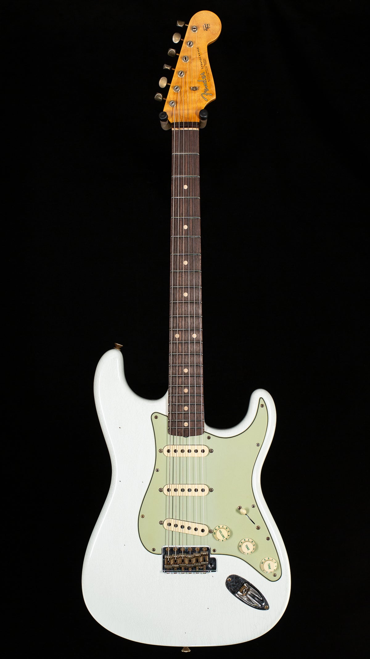 Fender Custom Shop Willcutt True '62 Journeyman Relic Olympic White Large C (740)