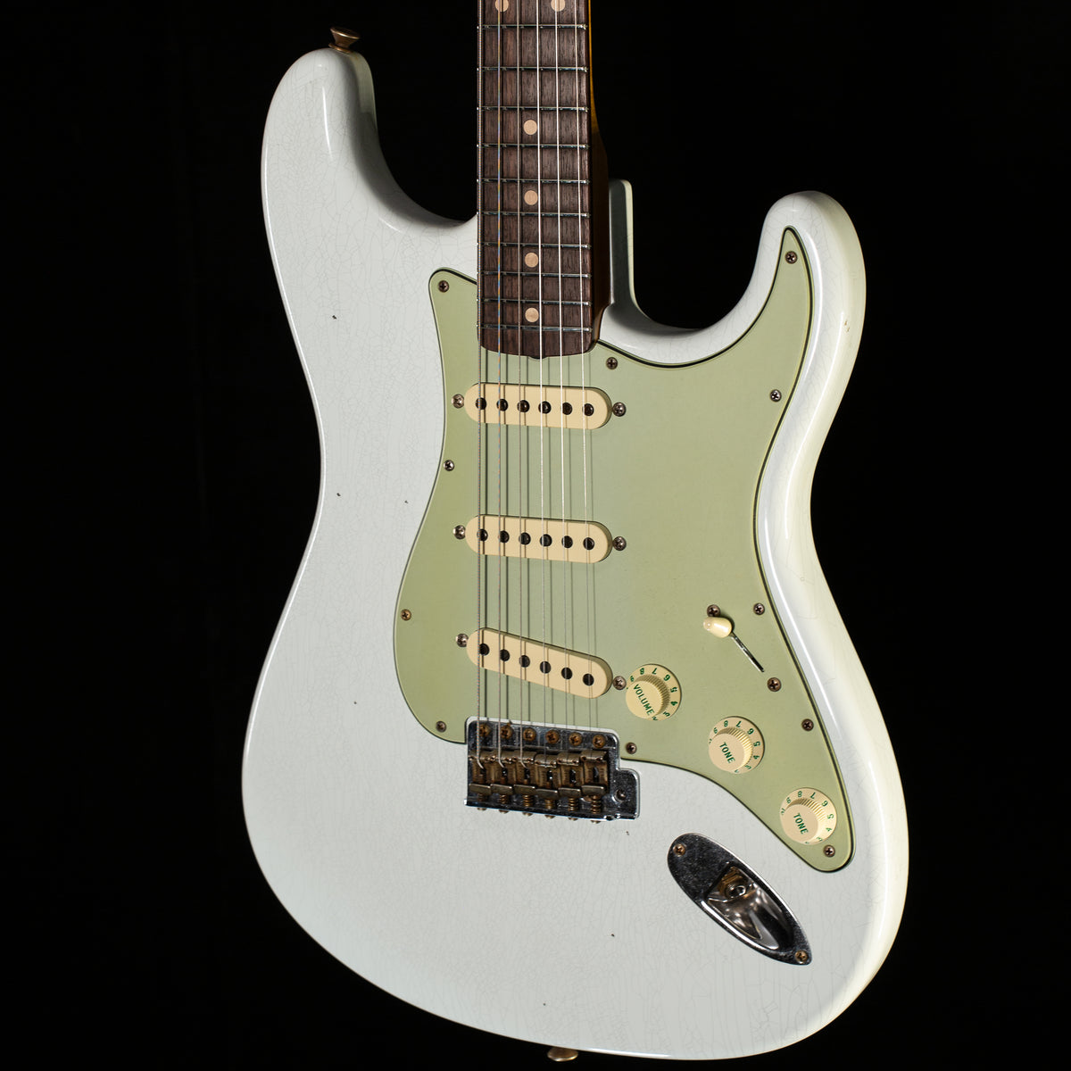 Fender Custom Shop Willcutt True '62 Journeyman Relic Olympic White Large C (740)