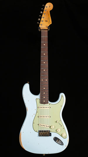 Fender Custom Shop Willcutt True '62 Stratocaster Relic Faded Sonic Blue Large C (752)