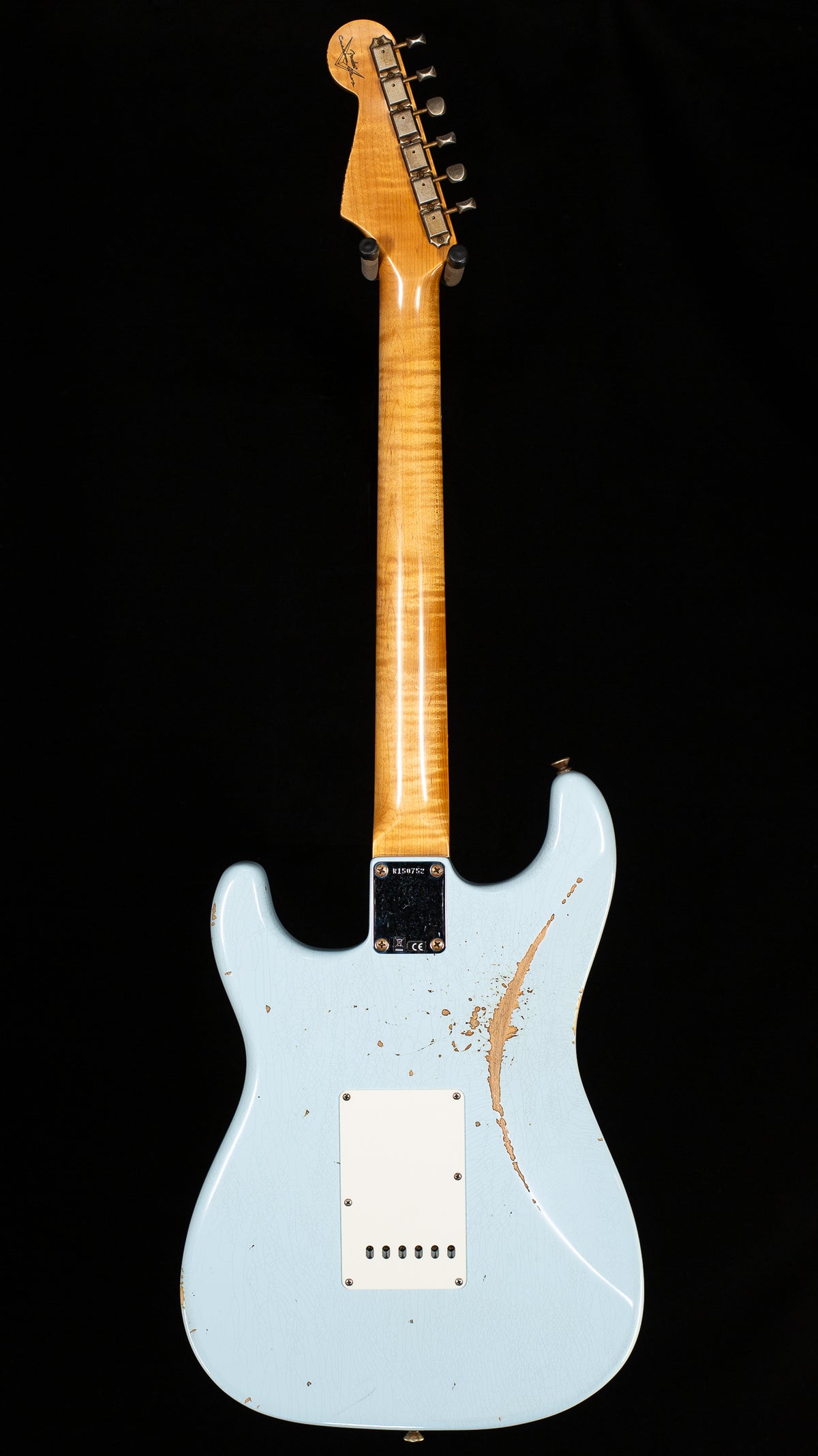 Fender Custom Shop Willcutt True '62 Stratocaster Relic Faded Sonic Blue Large C (752)