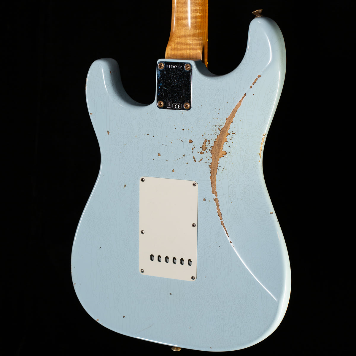 Fender Custom Shop Willcutt True '62 Stratocaster Relic Faded Sonic Blue Large C (752)