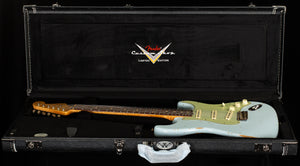 Fender Custom Shop Willcutt True '62 Stratocaster Relic Faded Sonic Blue Large C (752)