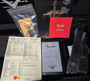 Fender Custom Shop Willcutt True '62 Stratocaster Journeyman Relic Black 60s C  (821)