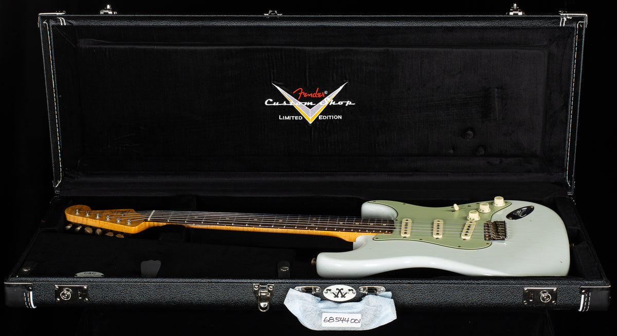 Fender Custom Shop Willcutt True '62 Stratocaster Journeyman Relic Black 60s C (843)
