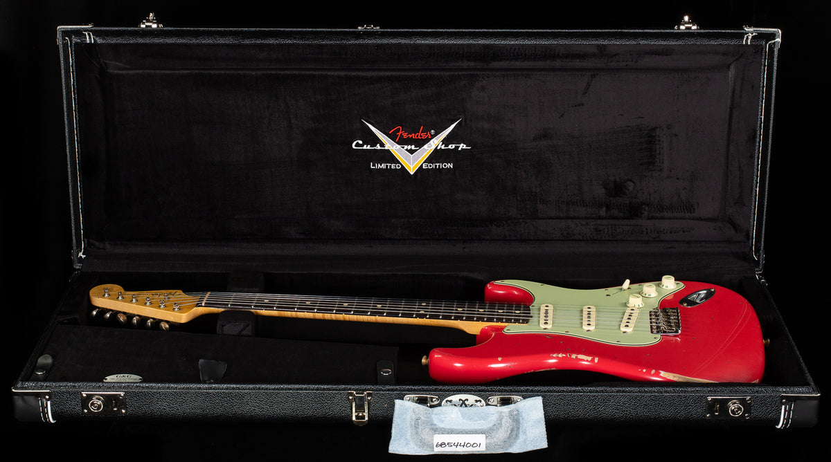 Fender Custom Shop Willcutt True '62 Stratocaster Relic Fiesta Red 59 C (570)