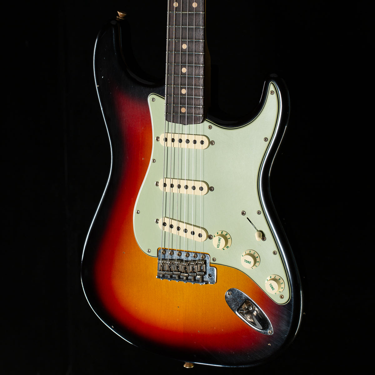 Fender Custom Shop Willcutt True '62 Stratocaster Journeyman Relic 3-Tone Sunburst 60s C (861)