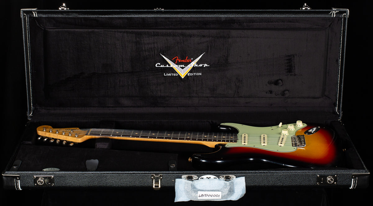 Fender Custom Shop Willcutt True '62 Stratocaster Journeyman Relic 3-Tone Sunburst 60s C (861)