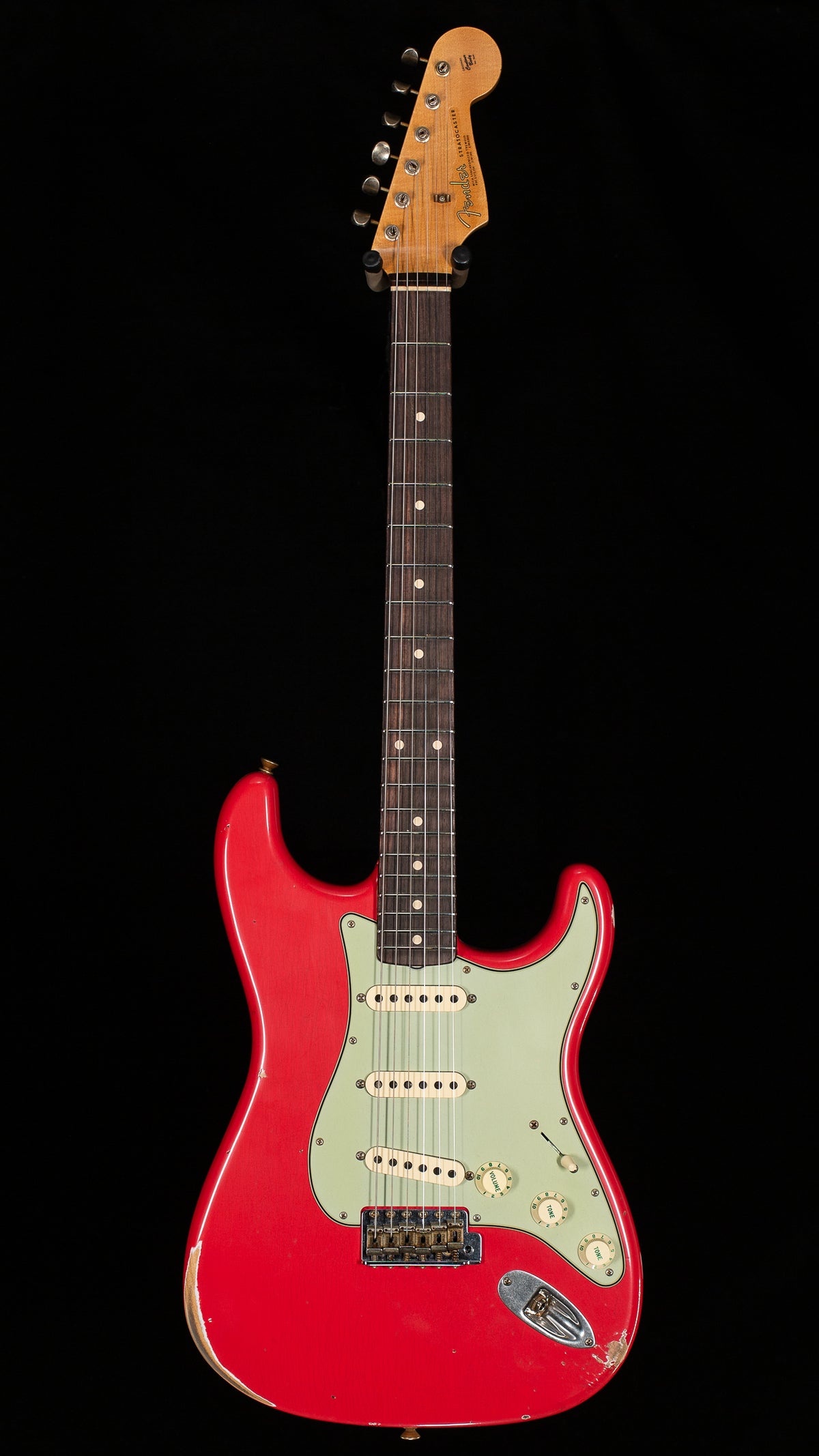 Fender Custom Shop Willcutt True '62 Stratocaster Relic Fiesta Red 59 C (921)