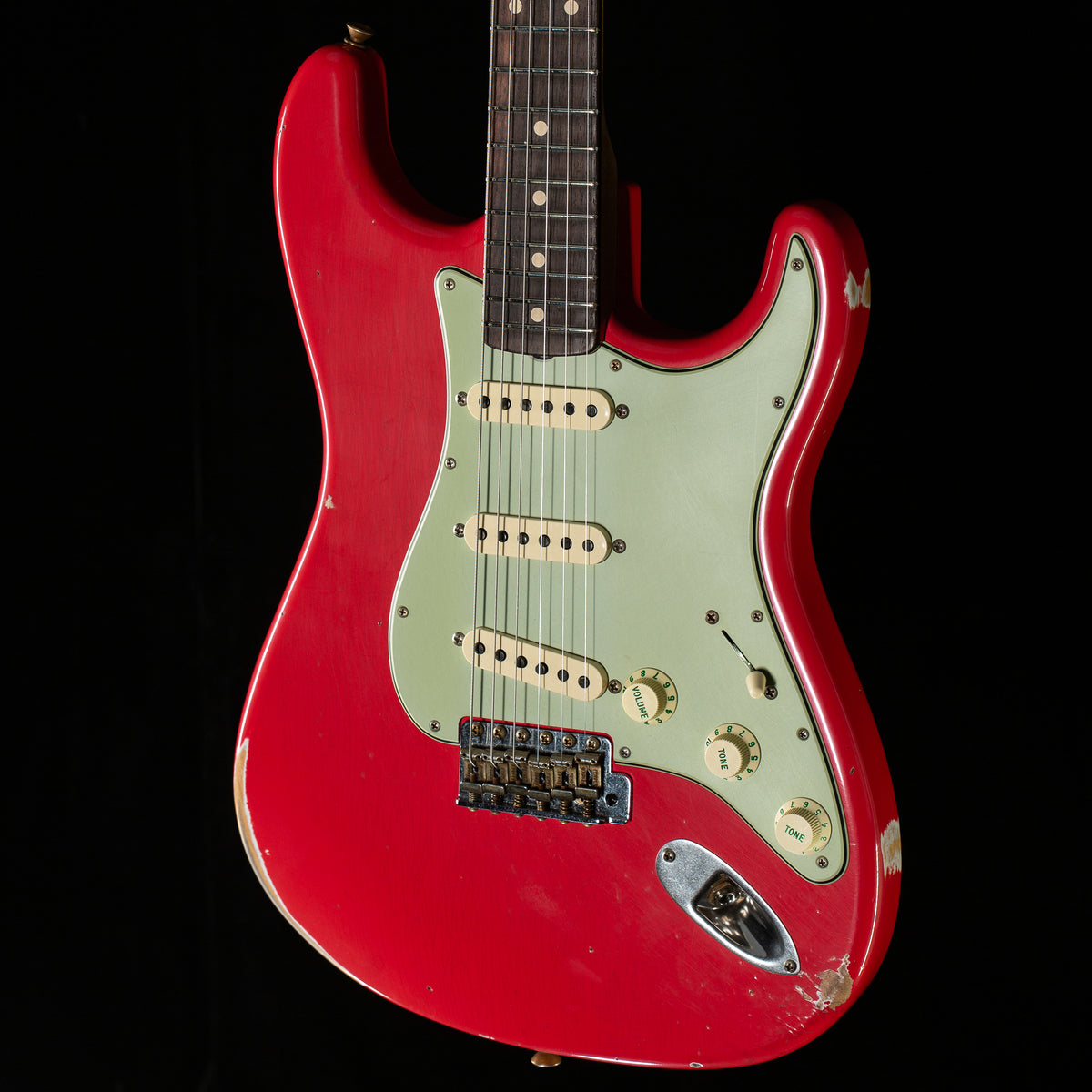 Fender Custom Shop Willcutt True '62 Stratocaster Relic Fiesta Red 59 C (921)