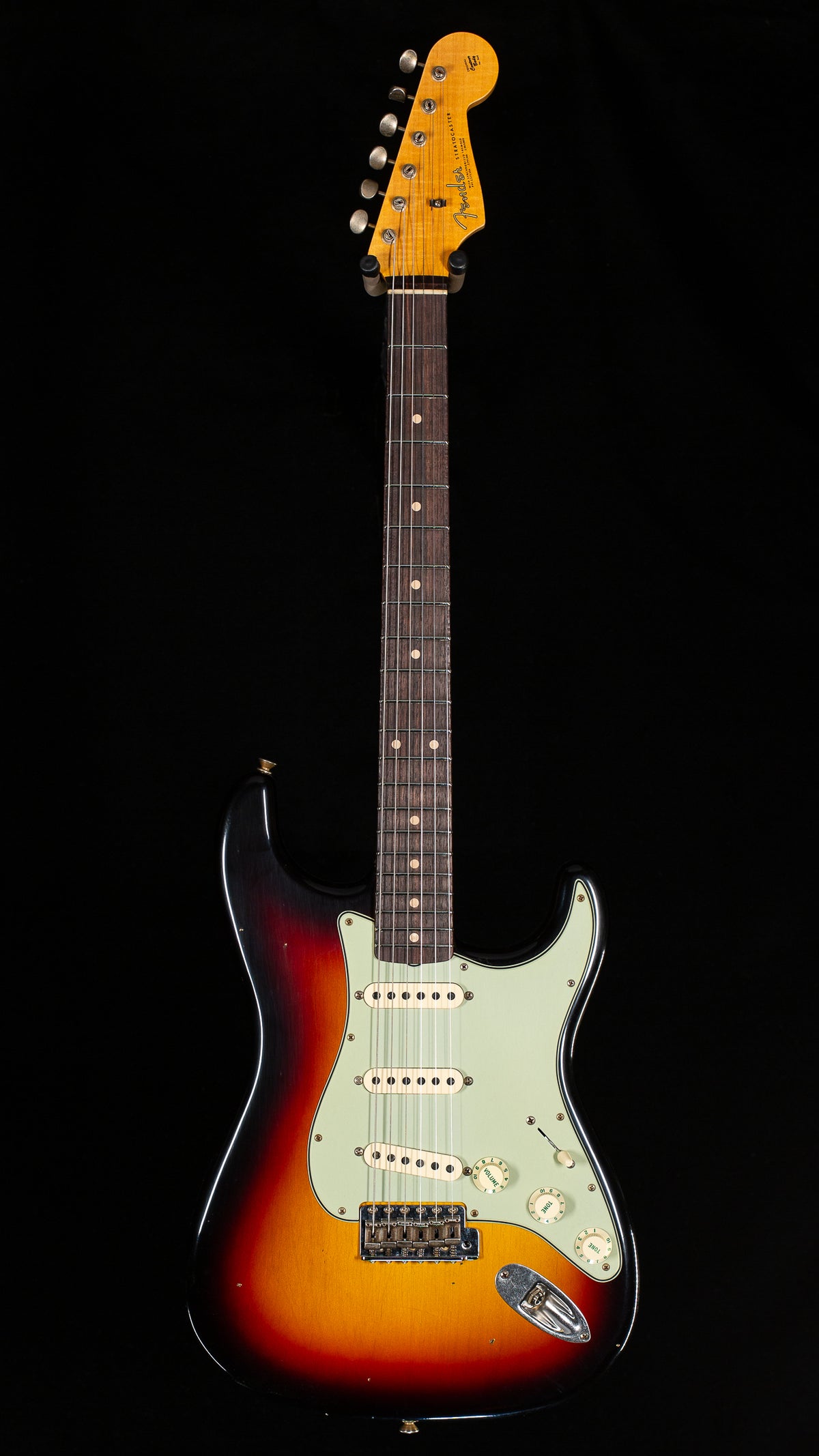 Fender Custom Shop Willcutt True '62 Stratocaster Journeyman Relic 3-Tone Sunburst '57 V  (928)