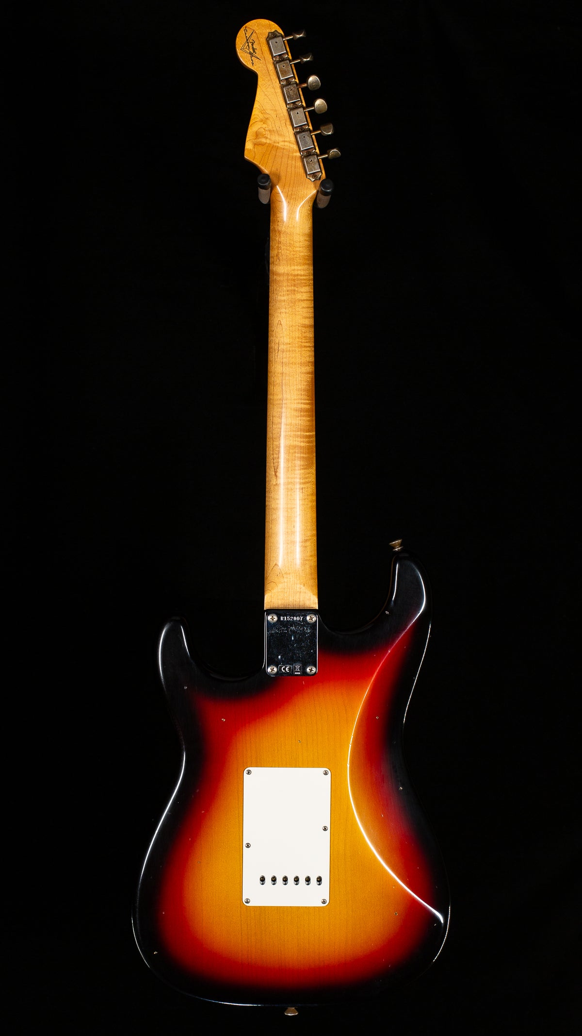 Fender Custom Shop Willcutt True '62 Journeyman Relic 3-Tone Sunburst Large C (007)