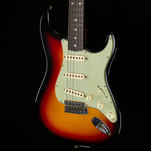 Fender Custom Shop Willcutt True '62 Journeyman Relic 3-Tone Sunburst Large C (007)