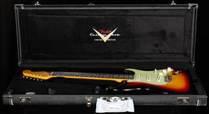 Fender Custom Shop Willcutt True '62 Journeyman Relic 3-Tone Sunburst Large C (007)