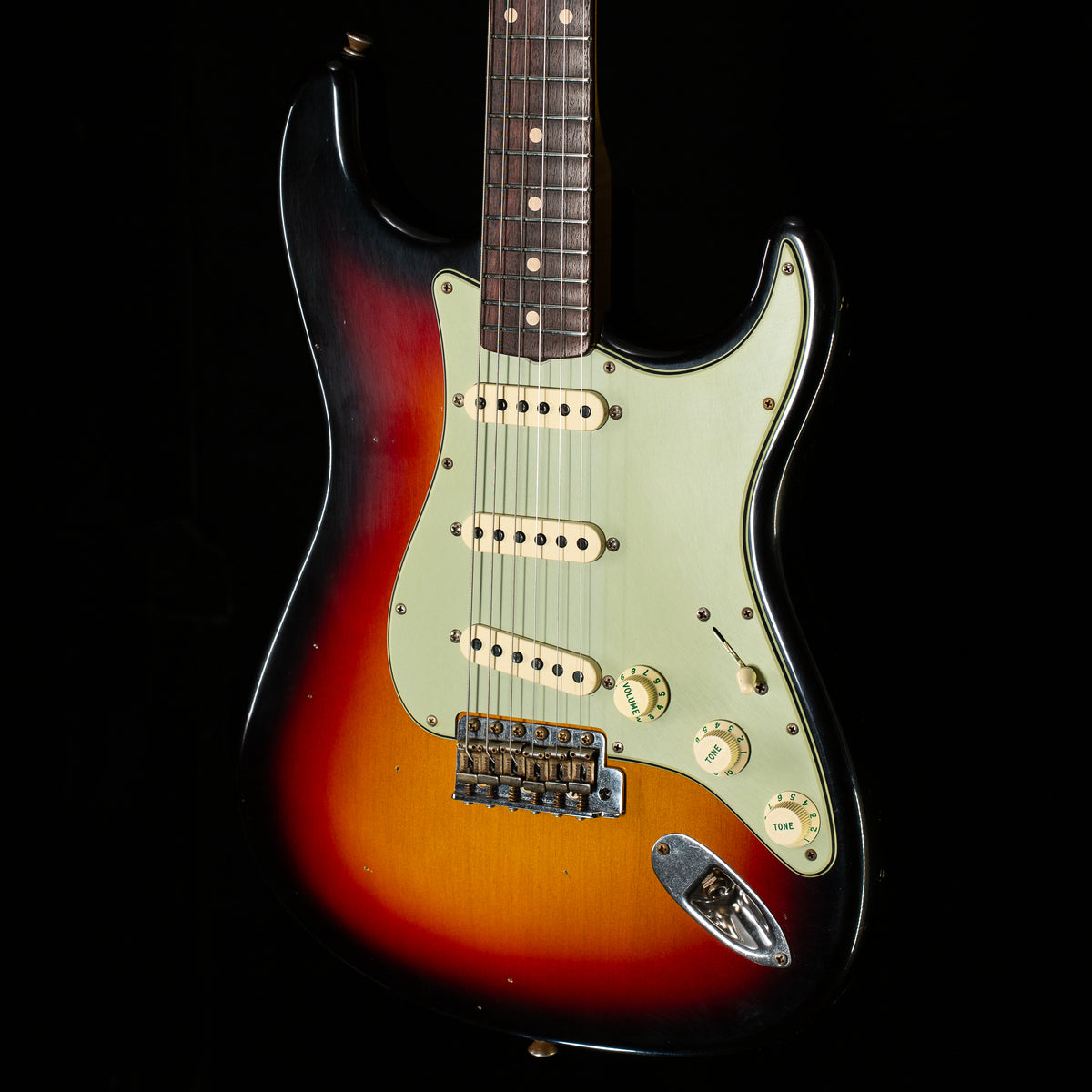 Fender Custom Shop Willcutt True '62 Stratocaster Journeyman Relic 3-Tone Sunburst '57 V (039)