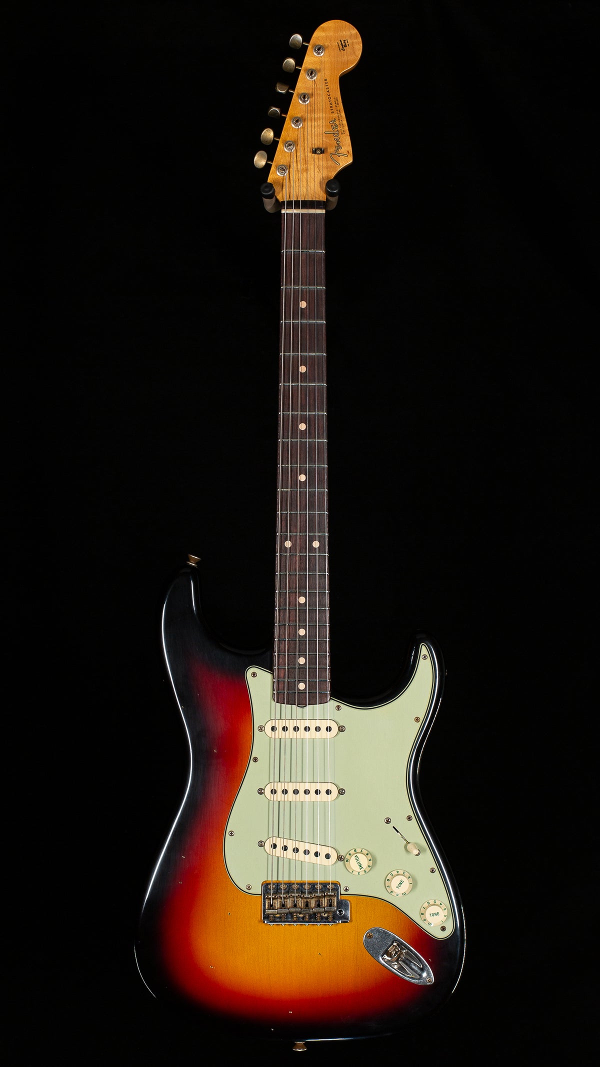 Fender Custom Shop Willcutt True '62 Stratocaster Journeyman Relic 3-Tone Sunburst '57 V (039)