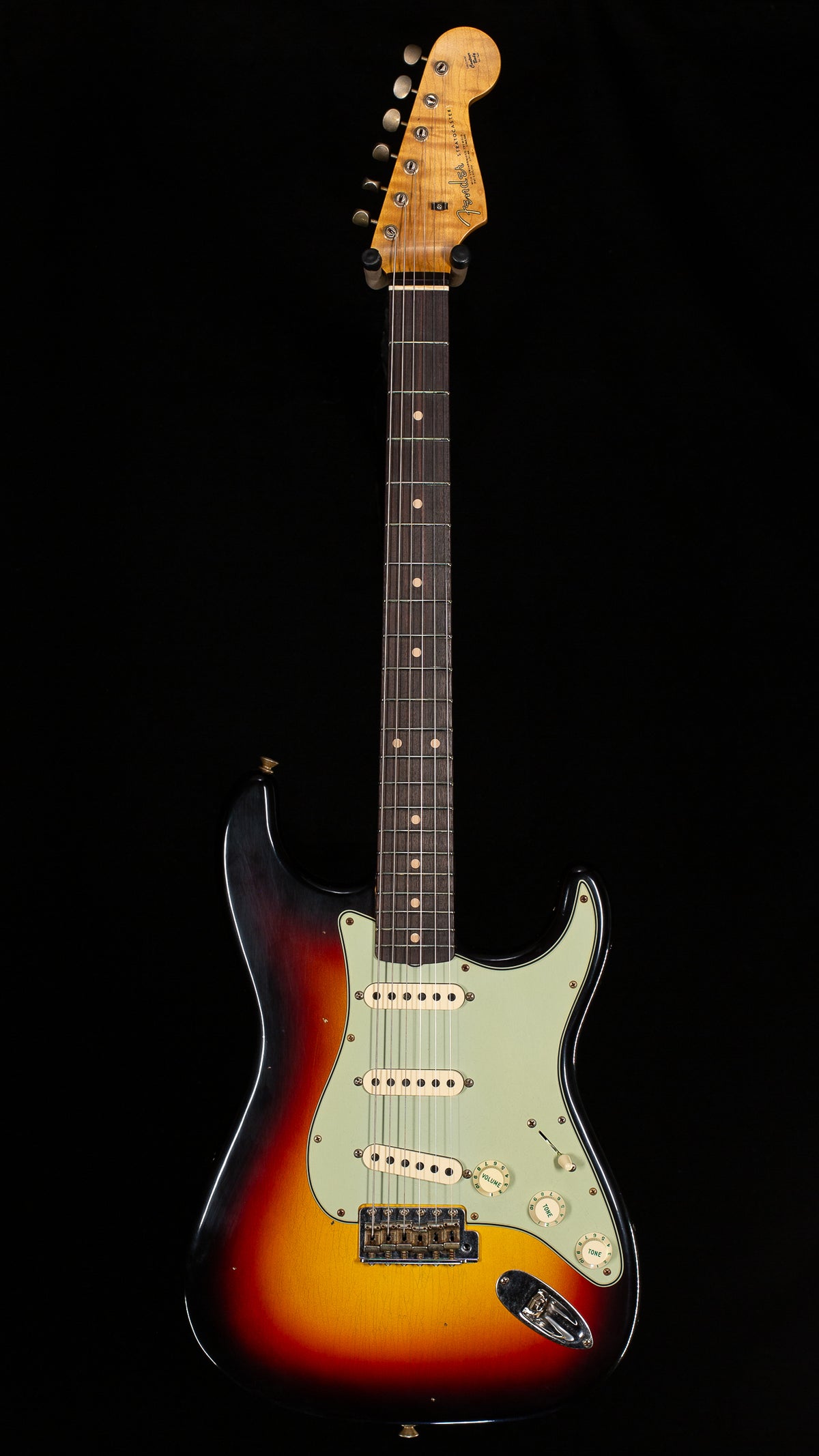 Fender Custom Shop Willcutt True '62 Journeyman Relic 3-Tone Sunburst Large C (214)