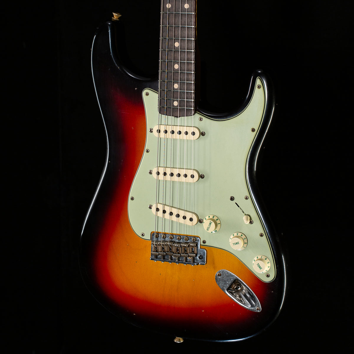 Fender Custom Shop Willcutt True '62 Stratocaster Journeyman Relic 3-Tone Sunburst 60s C  (260)