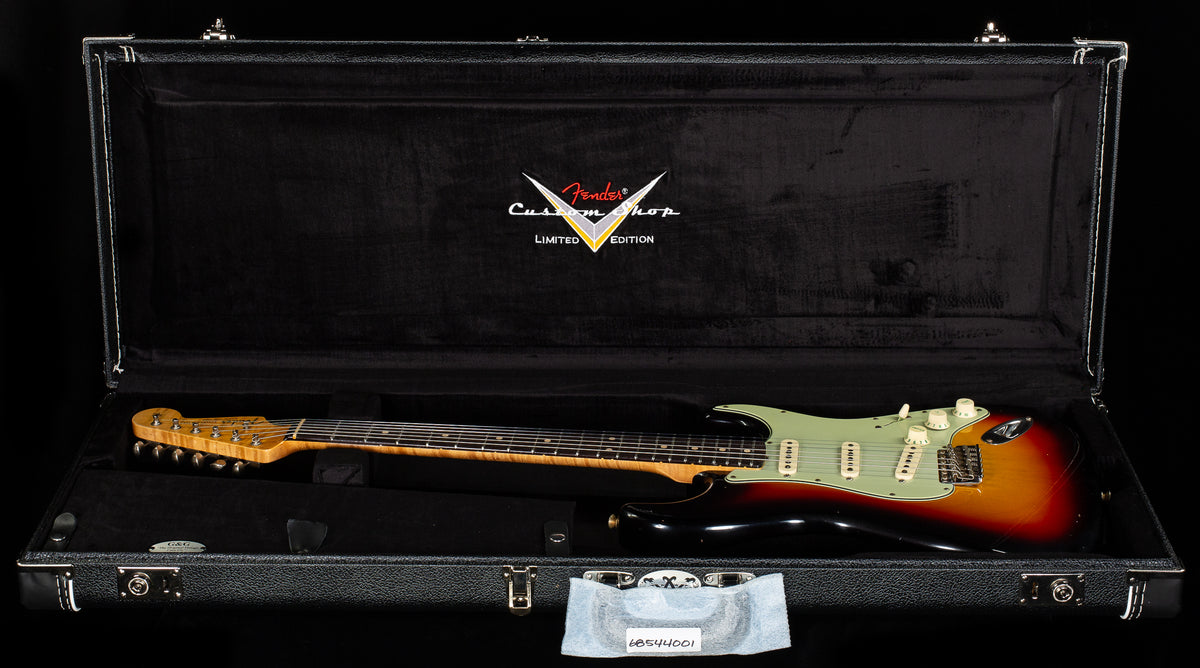 Fender Custom Shop Willcutt True '62 Stratocaster Journeyman Relic 3-Tone Sunburst 60s C  (260)