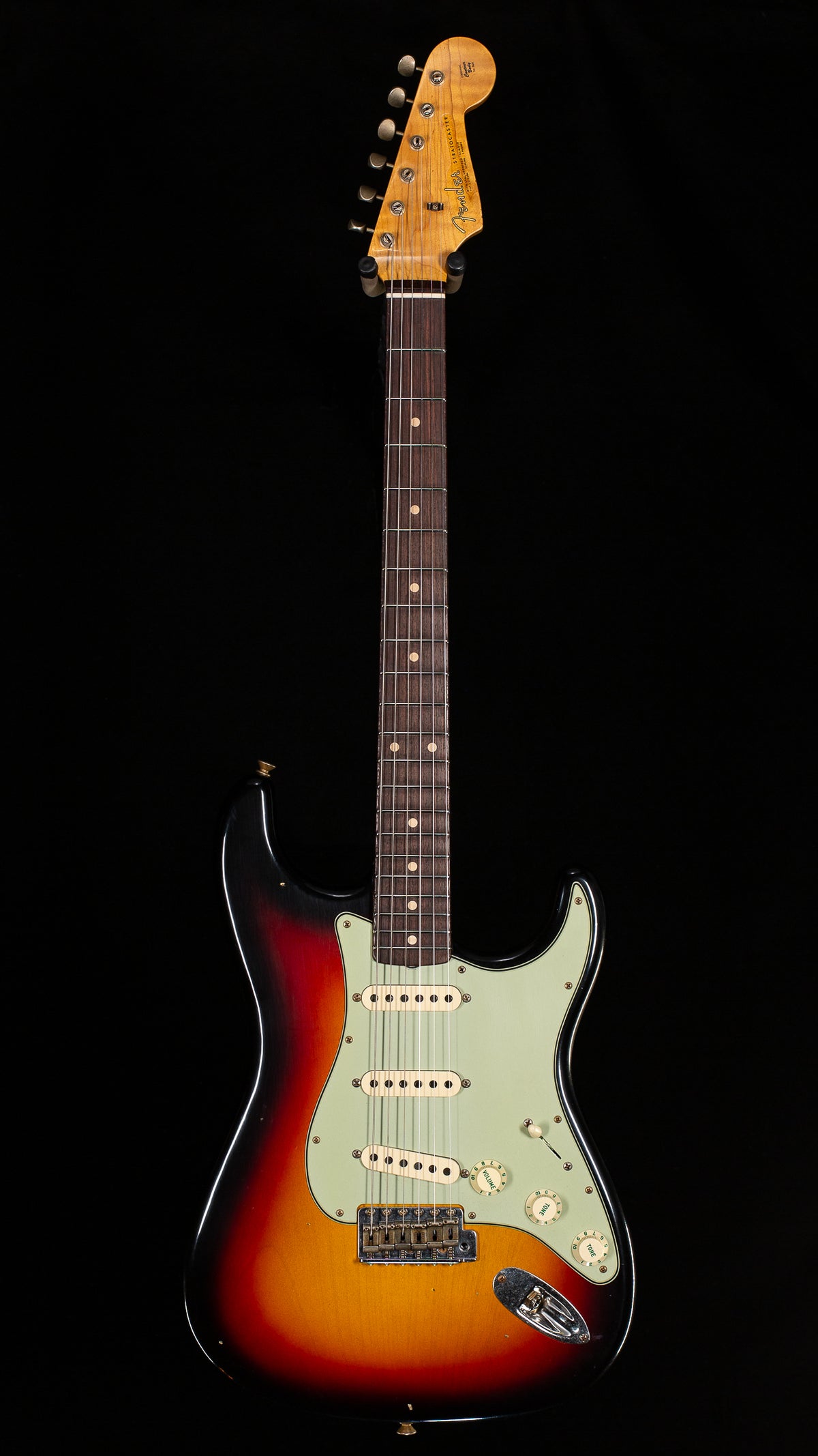 Fender Custom Shop Willcutt True '62 Stratocaster Journeyman Relic 3-Tone Sunburst 60s C (279)