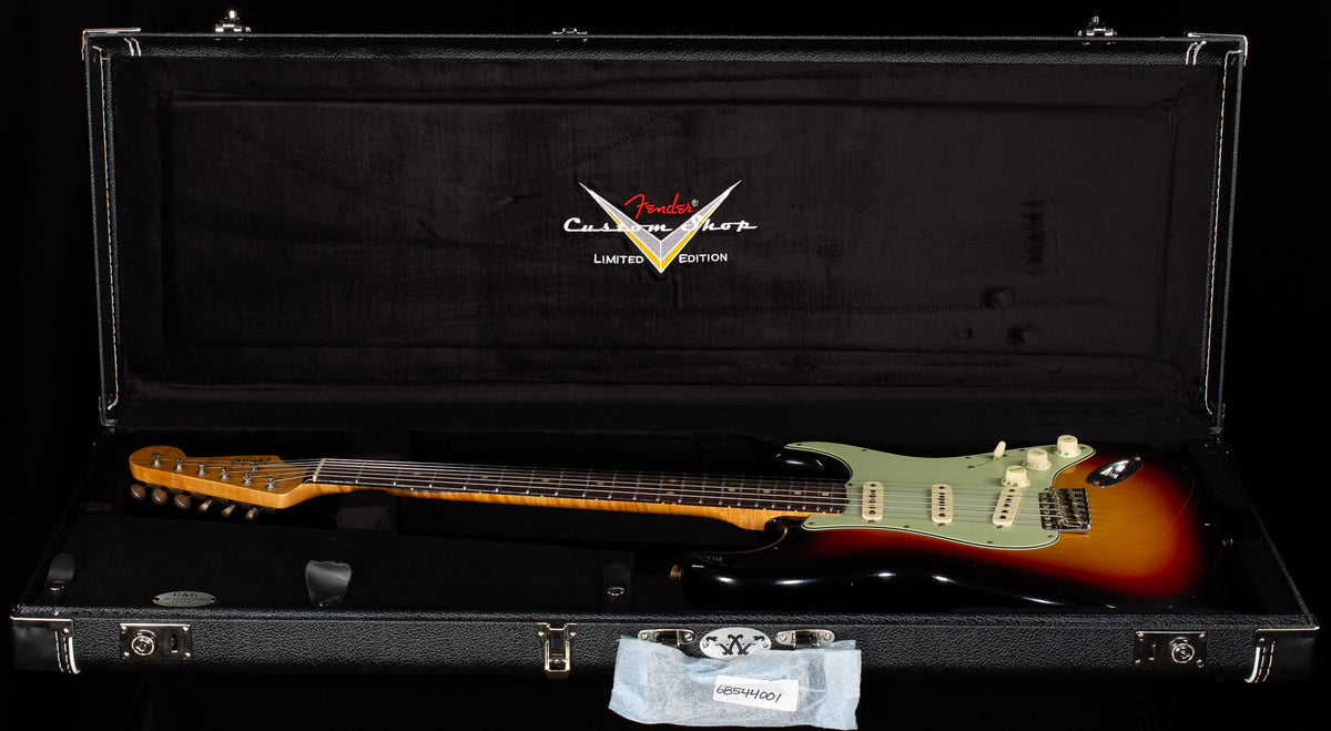 Fender Custom Shop Willcutt True '62 Stratocaster Journeyman Relic 3-Tone Sunburst 60s C (279)