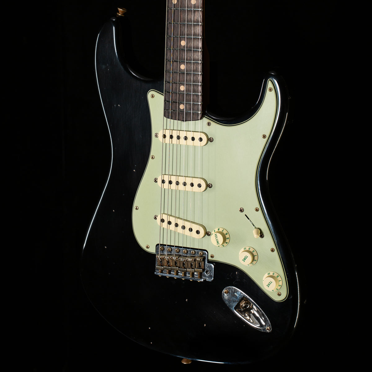Fender Custom Shop Willcutt True '62 Stratocaster Journeyman Relic Black 60s C
