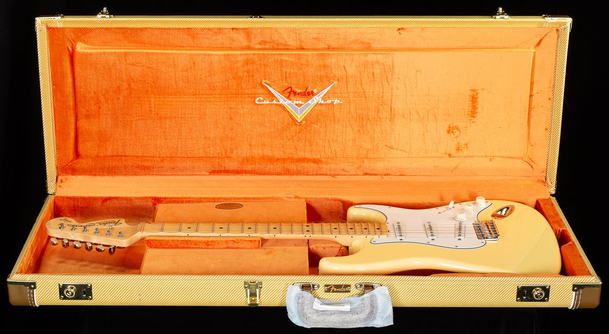 Fender Custom Shop Yngwie Malmsteen Signature Stratocaster Scalloped Maple Fingerboard Vintage White (501)