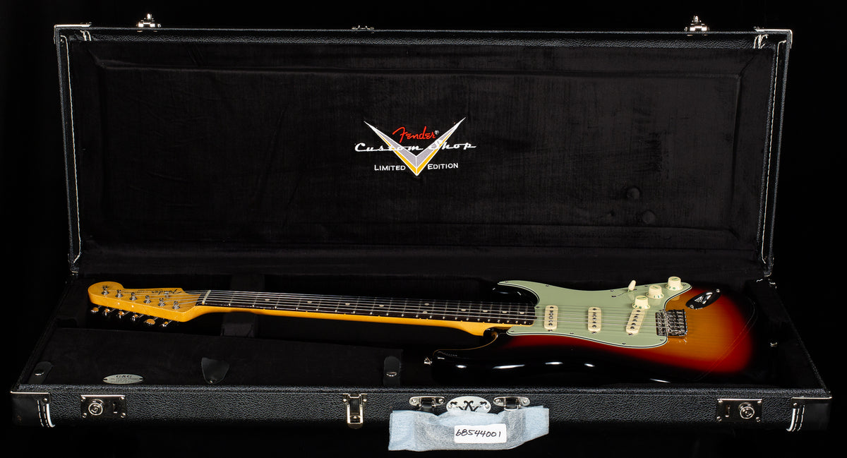 Fender Custom Shop Willcutt True '62 Stratocaster NOS 3-Tone Sunburst '60s C (211)