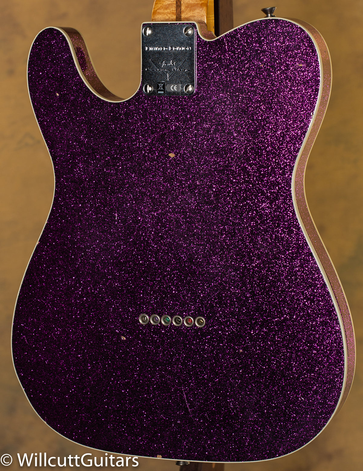 Fender Custom Shop 2016 LTD NAMM 50's Tele Custom Journeyman Relic Magenta Sparkle