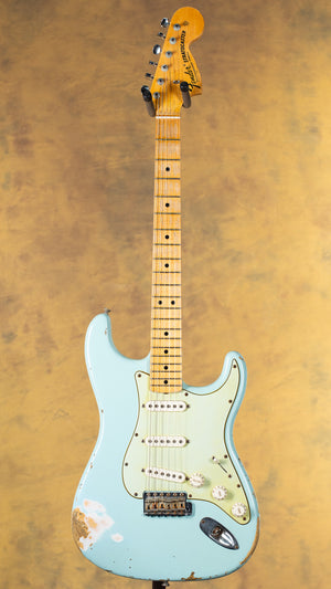 2007 Fender Custom Shop Custom Vintage Stratocaster Heavy Relic Sonic Blue
