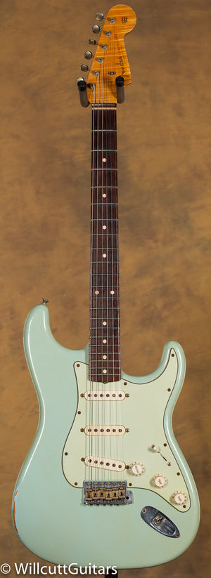 Fender Custom Shop Wildwood 10 '59 Strat Relic Brazilian Fingerboard Faded Sonic Blue