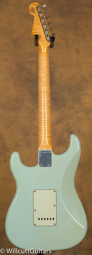 Fender Custom Shop Wildwood 10 '59 Strat Relic Brazilian Fingerboard Faded Sonic Blue
