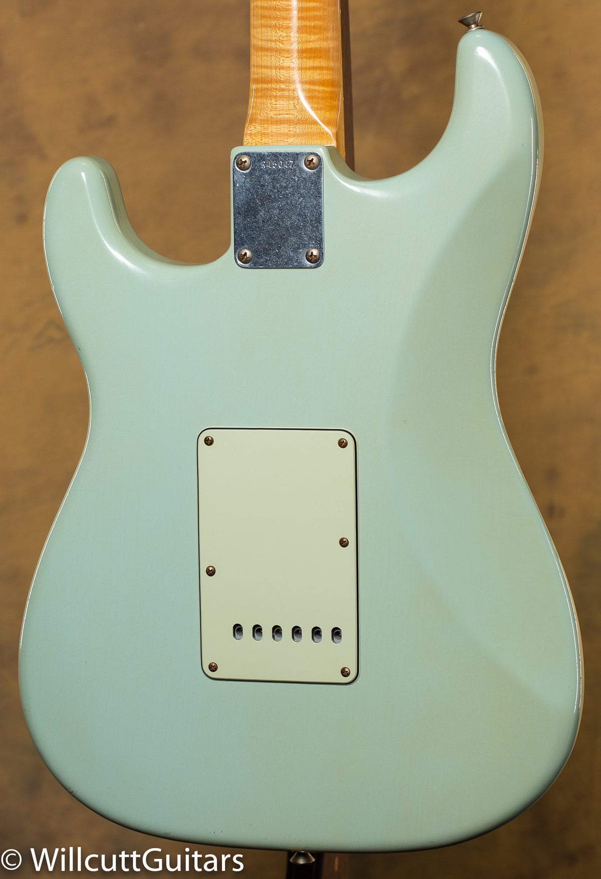 Fender Custom Shop Wildwood 10 '59 Strat Relic Brazilian Fingerboard Faded Sonic Blue