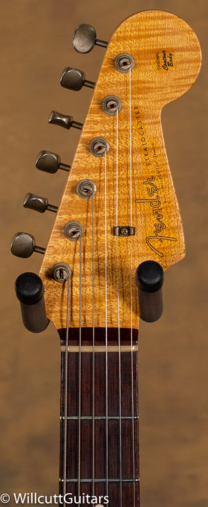 Fender Custom Shop Wildwood 10 '59 Strat Relic Brazilian Fingerboard Faded Sonic Blue