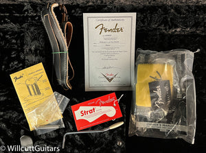 Fender Custom Shop Wildwood 10 '59 Strat Relic Brazilian Fingerboard Faded Sonic Blue