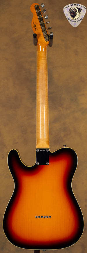 2009 Fender Custom Shop 1966 Telecaster Custom NOS 3 Tone Sunburst