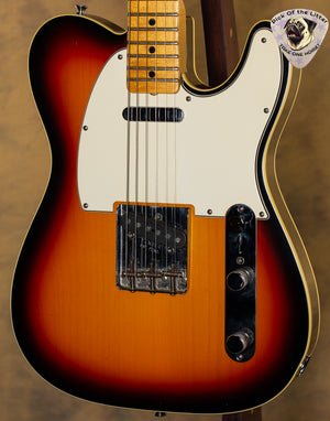 2009 Fender Custom Shop 1966 Telecaster Custom NOS 3 Tone Sunburst