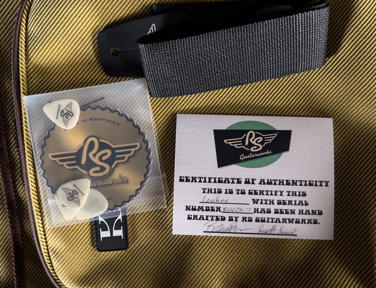 2024 RS Guitarworks Slab Lowboy Black