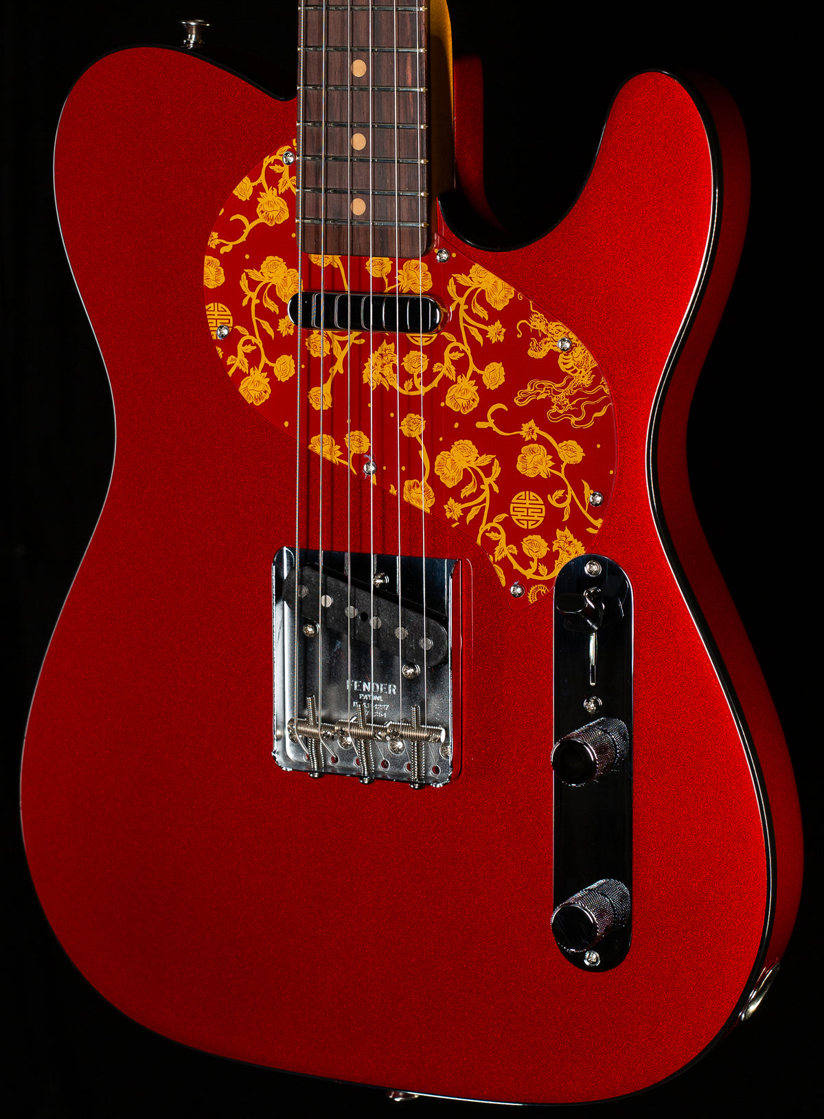 Fender Limited Edition Raphael Saadiq Telecaster, Rosewood Fingerboard, Dark Metallic Red (168)